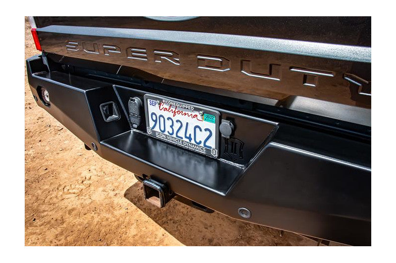 ICON 66201 Pro Rear Bumper | 2017-2022 Ford F250/F350