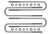 ICON 67002 17" Rear U-Bolt Kit | 2011-2026 Ford F250/F350 Super Duty 4WD/2WD SRW