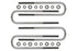 ICON 67004 12 inch Rear U-Bolt Kit | 2011-2023 Ford F250/F350