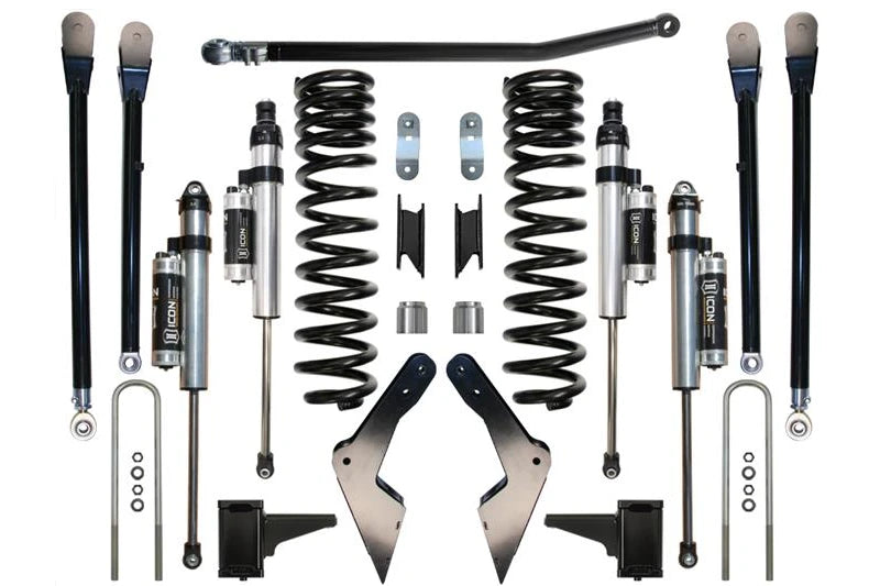 ICON K64553 4.5 inch Stage 4 Lift Kit | 2008-2010 Ford F250/F350 Powerstroke 4WD