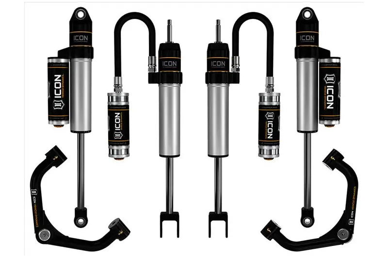 ICON K78352T 0-2 inch Stage 2 Suspension System with Tubular UCAs | 2020-2025 GM Silverado/Sierra 2500HD/3500HD 6.6L Duramax