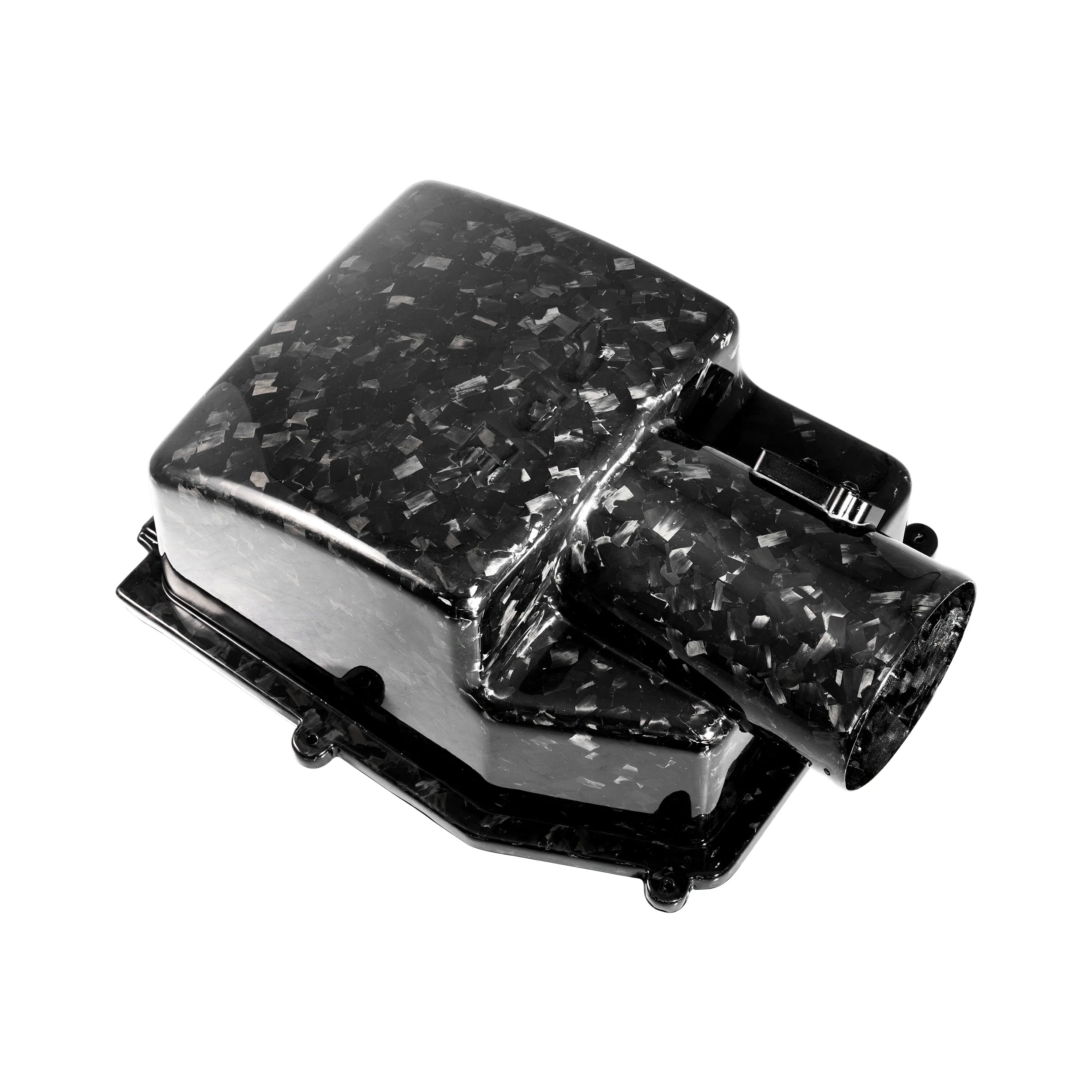 PPE 115001070 Carbon Forged Fiber Air Box Lid | 2020-2026 GM 1500 Sierra/Silverado 3.0L Duramax