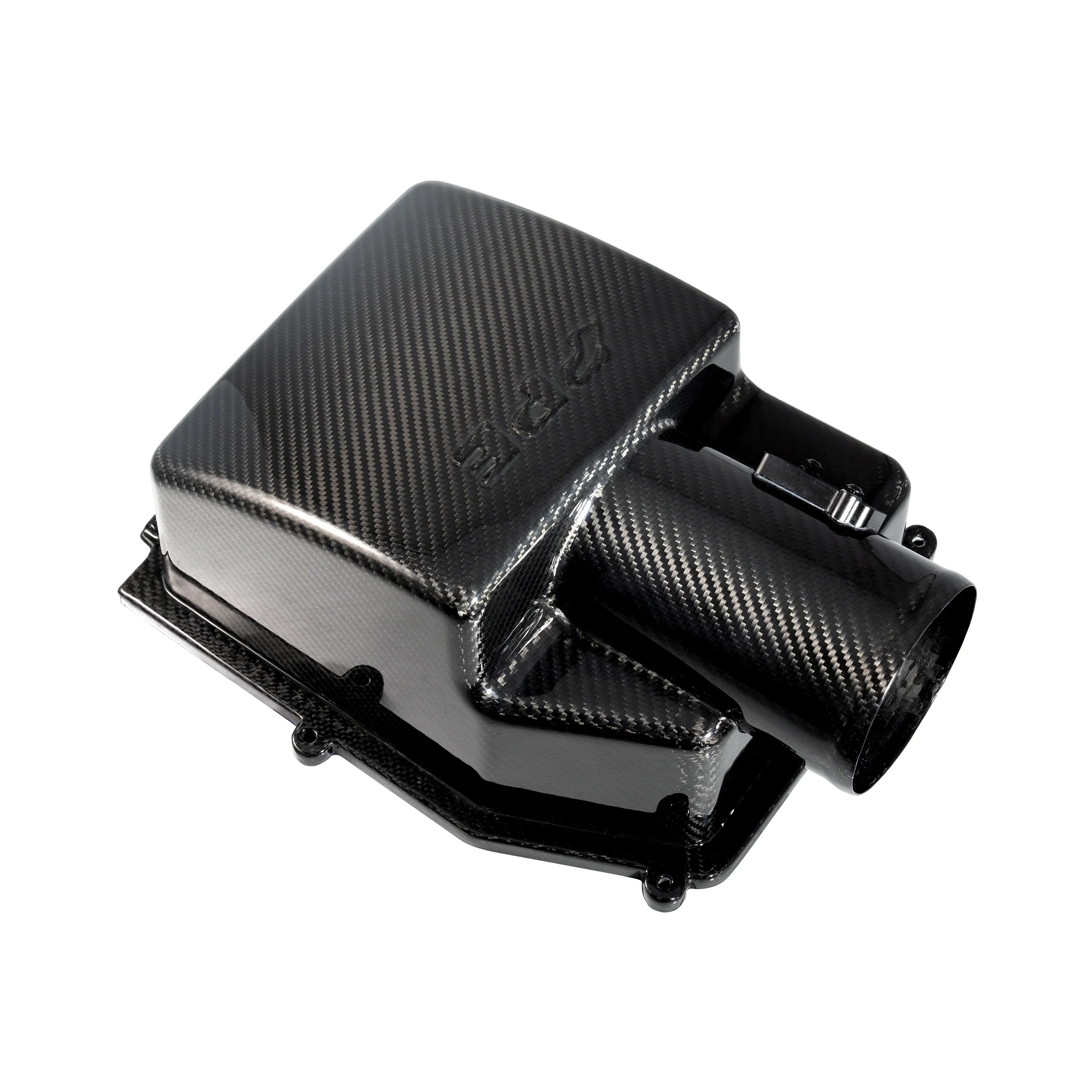 PPE 115001060 Carbon Weave Fiber Air Box Lid | 2020-2026 GM 1500 Sierra/Silverado 3.0L Duramax