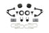 Fabtech K1212 3″ Ball Joint UCA Lift Kit w/ Rear Performance Shocks | 2019-2025 Chevrolet Silverado 1500/GMC Sierra 1500 2WD/4WD