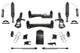 Fabtech K1218DL 6” Lift Performance System w/ Dirt Logic 2.5 Resi Coilovers/Shocks | 2025 GM Sierra/Silverado 1500 4WD