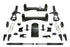 Fabtech K1231M 4” Sport System w/ Stealth Shocks | 2025 GM Sierra/Silverado 1500