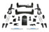 Fabtech K1231 4” Sport System w/ Performance Shocks | 2025 GM Sierra/Silverado 1500