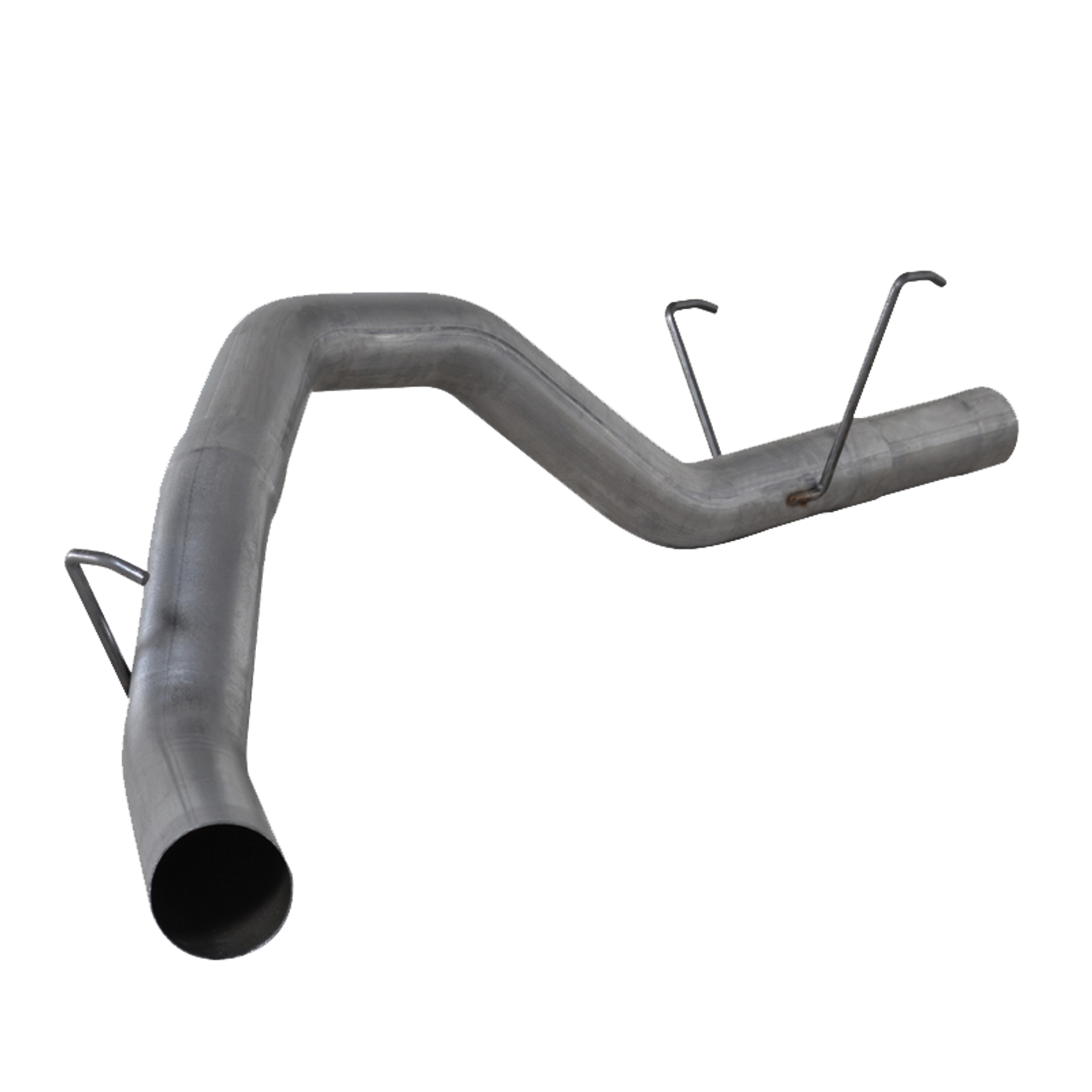 Diamond Eye K4257A 4 inch Aluminized DPF Back Single Exit No Tip Exhaust | 2014-2018 RAM 2500 6.7L Cummins Crew Cab Long Bed