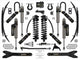 ICON K63207RL 2.5-3" Lift Stage 7 Coilover Conversion System with Radius Arms/Expansion Packs | 2023-2025 Ford F250/F350 Super Duty 4WD
