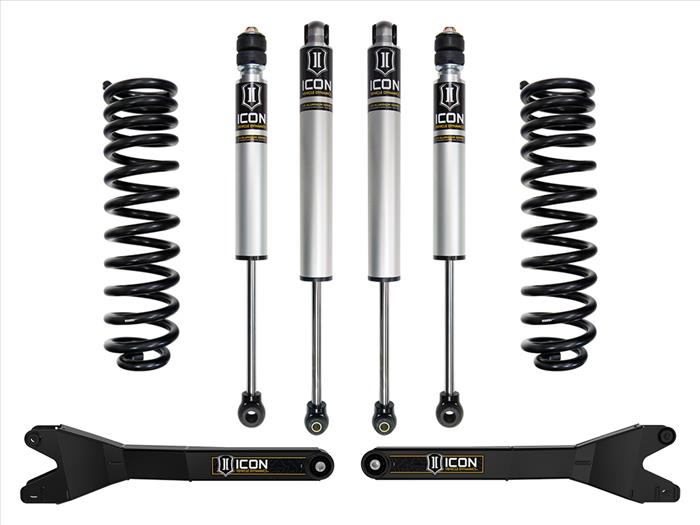 ICON K65890R 2.5" Lift Stage 1 Suspension System w/ Radius Arms | 2023-2025 Ford F250/F350 Super Duty 4WD