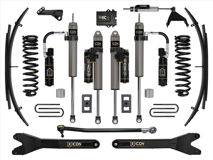 ICON K65918RL 2.5" Lift Stage 6 Suspension System with Radius Arms/Expansion Packs | 2023-2025 Ford F250/F350 Super Duty 4WD