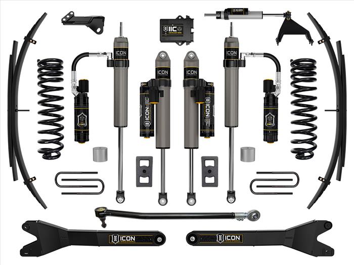 ICON K65919RL 2.5" Lift Stage 6 Suspension System with Radius Arms/Expansion Packs | 2023-2025 Ford F250/F350 4WD Gas