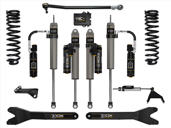 ICON K65919R 2.5" Lift Stage 6 Suspension System with Radius Arms | 2023-2025 Ford F250/F350 4WD Gas