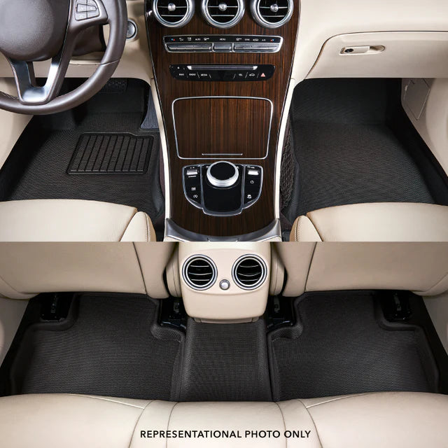 3DM L1DG02011509 Kagu Black Front Floor Mats | 2012-2016 RAM 2500/3500