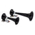 Kleinn 220 Black Dual Train Horn Kit with High Impact ABS | Universal