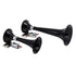 Kleinn 220 Black Dual Train Horn Kit with High Impact ABS | Universal