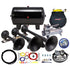 Kleinn HK9 Pro Blaster Triple Train Horn Kit with 150PSI 100% Duty Air System and Valve Upgrade | Universal
