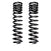 Kryptonite KRFC45 4.5" inch Dual Rate Coil Springs | 2005-2024 Ford F250/F350 Super Duty Powerstroke 4WD
