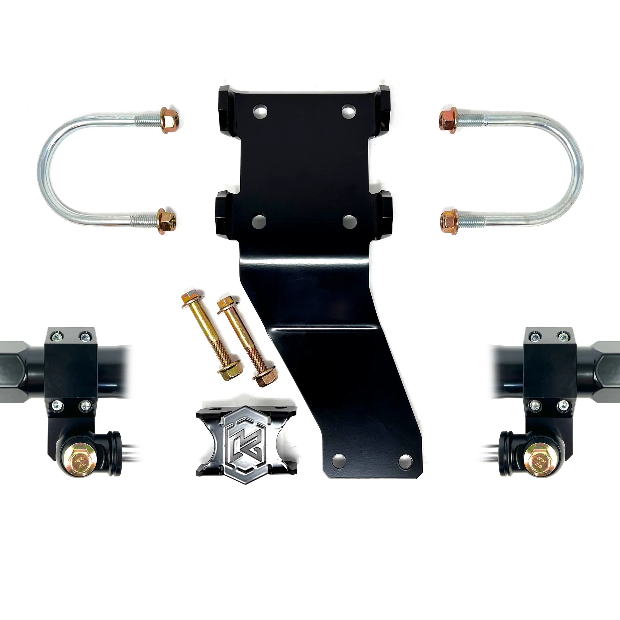 Kryptonite KRFDSS05 Dual Steering Stabilizer Bracket Kit | 2005-2026 Ford F250/F350 Super Duty
