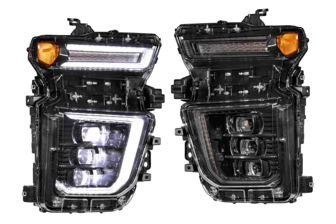 Morimoto LF547 XB LED Headlights - Pair | 2020-2024 Silverado 2500HD/3500HD