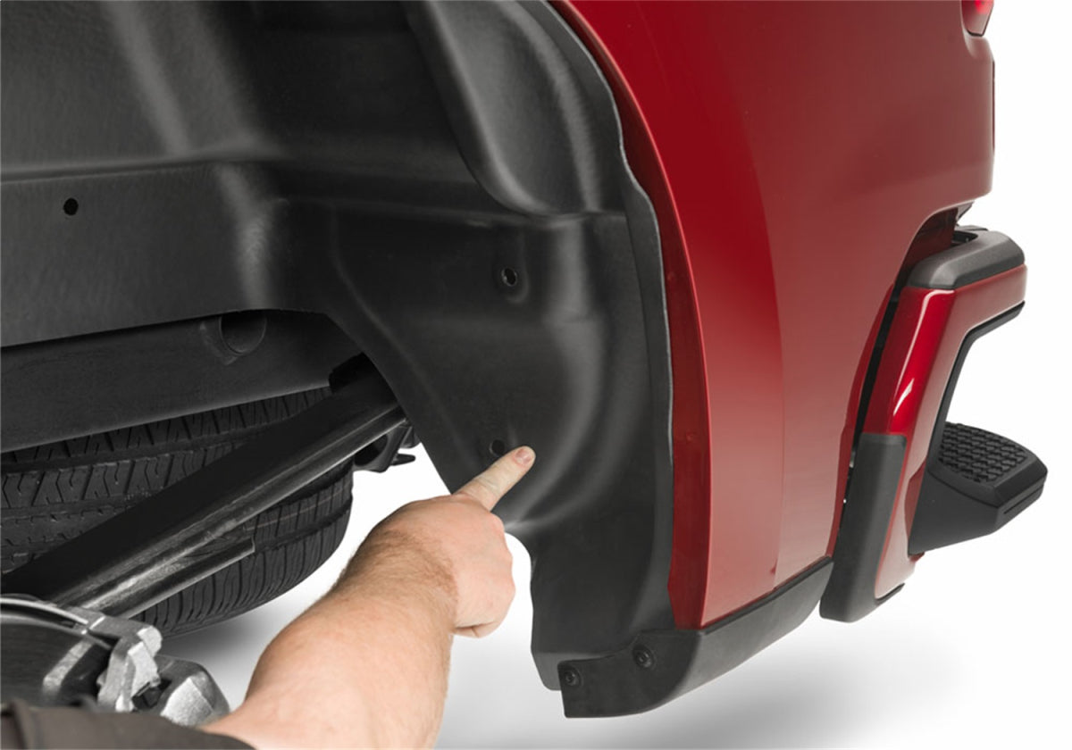 Rugged Liner WWF25017 Rear Wheel Well Liners | 2017-2022 Ford F250/F350 w/ Single Rear Wheels w/o 5th Wheel