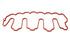 Merchant 97312341 Upper Valve Cover Gasket | 2004.5-2010 GM Silverado/Sierra 2500HD/3500HD 6.6L Duramax