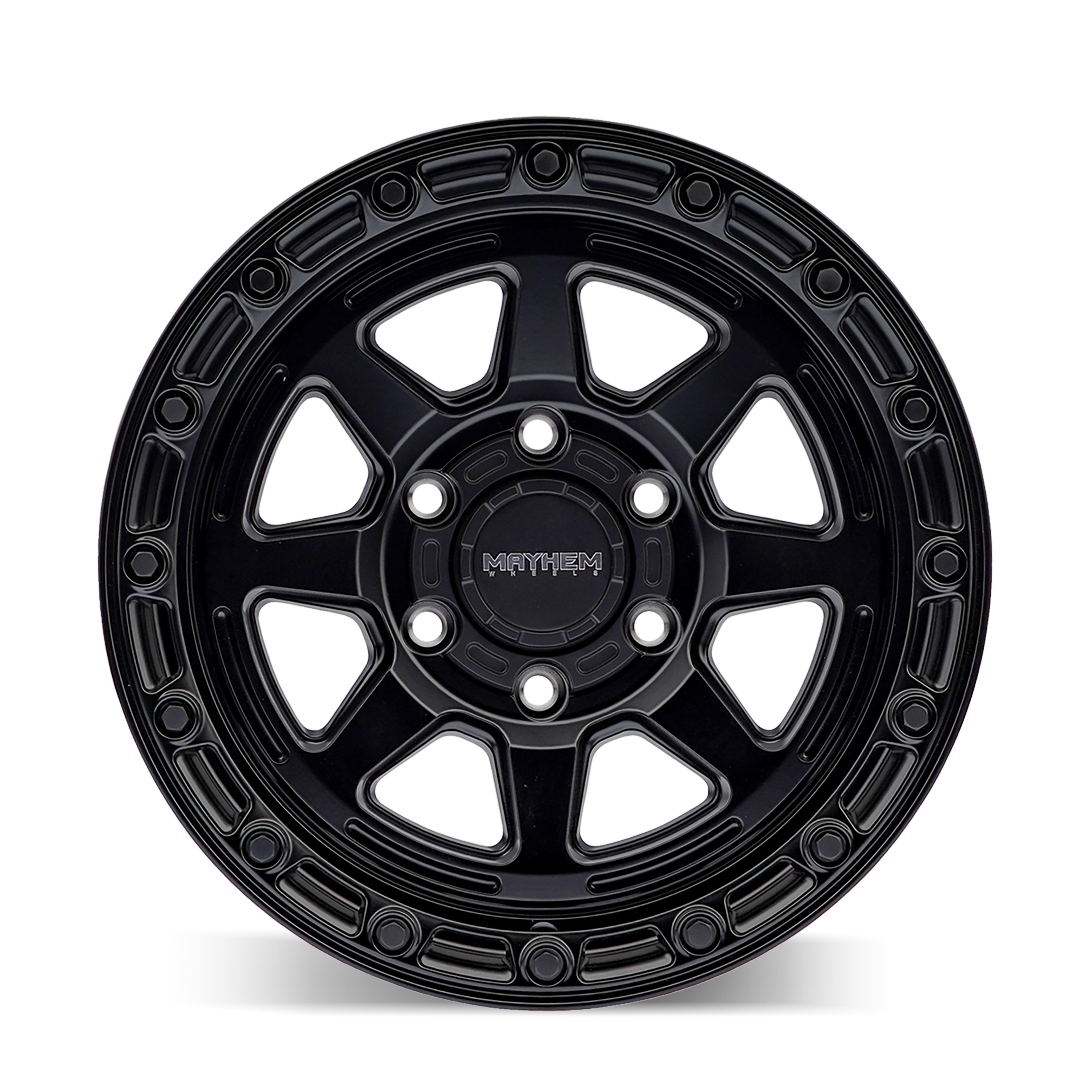 Mayhem Wheels 20x9" Ridgeline Satin Black - 18mm Offset Wheel | 2003-2026 Dodge RAM 2500/3500 SRW