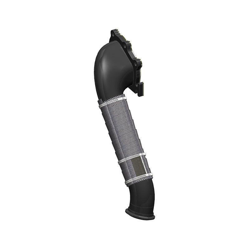 MBRP GMCA425 3 inch CARB Approved Turbo Down Pipe | 2001-2004 GM Silverado/Sierra 2500HD/3500HD 6.6L Duramax LB7