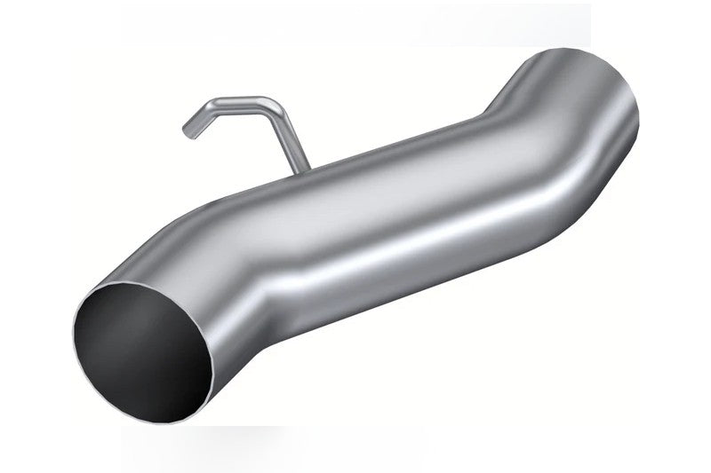 MBRP GMS9423 4 inch T409 Stainless Adapter Exhaust Pipe | 2006-2007 GM Silverado/Sierra 2500HD/3500HD 6.6L Duramax LBZ Regular Cab