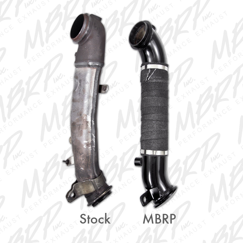 MBRP GM8427 3 inch Turbo Down Pipe | 2011-2015 GM Silverado/Sierra 2500HD/3500HD 6.6L Duramax LML