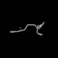 MBRP S5082AL 3 inch Cat Back Exhaust System Dual Split Side Aluminized Steel | 2014-2018 GM Silverado/Sierra 1500