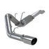 MBRP S5247AL 4 inch Aluminized Exhaust Resonator Back Single Side Installer Series | 2017-2022 Ford F250/F350