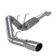 MBRP S5247AL 4 inch Aluminized Exhaust Resonator Back Single Side Installer Series | 2017-2022 Ford F250/F350