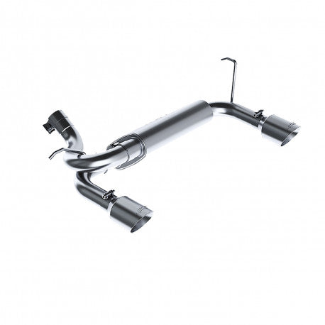 Jeep Wrangler S5528409 JK MBRP XP Series Axle Back Exhaust System Axle Back Dual Rear Exit | 2007-2018 Jeep Wrangler/Rubicon JK 3.6L/3.8L V6 MBRP