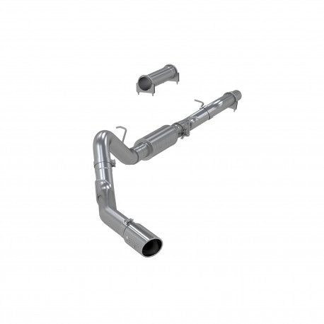 MBRP S6012409 4 inch Cat Back Exhaust System Single Side T409 Stainless | 2006-2007 GM Silverado/Sierra 2500HD/3500HD 6.6L Duramax LBZ