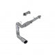 MBRP S6012409 4 inch Cat Back Exhaust System Single Side T409 Stainless | 2006-2007 GM Silverado/Sierra 2500HD/3500HD 6.6L Duramax LBZ