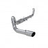 MBRP S6104AL 4 inch Turbo Back Single Side Aluminized | 2003-2004 Dodge RAM 2500/3500 5.9L Cummins 305HP Models
