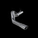MBRP S61340409 5 inch Filter Back Single Side T409 Stainless Steel | 2010-2012 RAM 2500/3500 6.7L Cummins