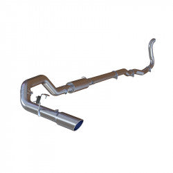MBRP S6148AL 4 inch Turbo Back Single Side Exit Exhaust | 1989-1993 Dodge RAM D250/D350 Cummins 2WD