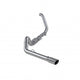 MBRP S6204409 4 inch Turbo Back Single Side Exit T409 Stainless | 1999-2003 Ford Excursion 7.3L