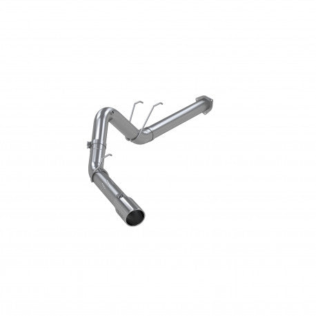 MBRP S6289409 4in Filter Back Single T409 Stainless Steel | 2017-2024 Ford 6.7L Powerstroke