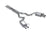 MBRP S7201304 3 Inch Cat Back Exhaust System Dual Quad Split Rear Exit | 2016-2020 Ford GT350/GT350R