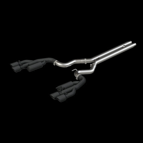 MBRP S7207BLK Black Series Cat Back Exhaust System | 2018-2023 Ford Mustang GT 5.0L