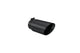 MBRP T5053BLK 4 inch Inlet 5 inch Outlet Angle Cut Double-Wall Stainless Exhaust Tip - Black | Universal