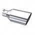 MBRP T5128 4 inch Inlet 8 inch Diameter 18 inch Long T304 Stainless Rolled End Exhaust Tip | Universal
