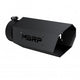 MBRP T5167BLK 4 inch Hexagon Shaped 16 inch Assembled Black Series Exhaust Tip | Universal