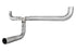 MBRP UT2001 Universal Exhaust T-Pipe Aluminized Steel Kit | Universal