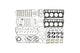Mahle HS54657 Upper Engine Head Gasket Kit | 2008-2010 Ford F250/F350 6.4L Powerstroke