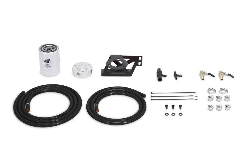 Mishimoto MMCFK-F2D-08BK Black Coolant Filter Kit | 2008-2010 Ford F250/F350 6.4L Powerstroke