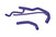 Mishimoto MMHOSE-CHV-01DBL Blue Silicone Coolant Kit | 2001-2005 GM Silverado/Sierra 2500HD/3500HD 6.6L Duramax